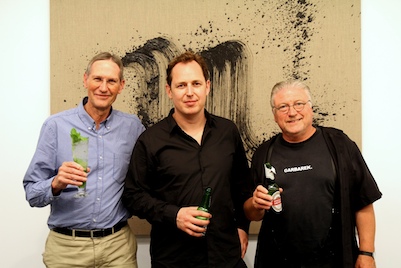 Committee members at exhibition opening